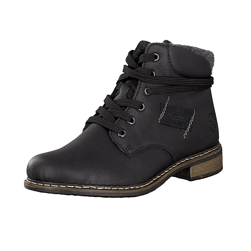 Botas Rieker 71222-01 Para Mulher - Pretas